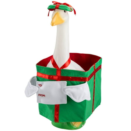 Christmas Present Goose Outfit