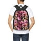 thumbnail image 4 of Balery Rose Flowers Mochila para hombre y mujer - Tela Oxford 600D resistente - Gran capacidad, resistente al agua, ideal para la escuela, viajes y senderismo, 4 of 6