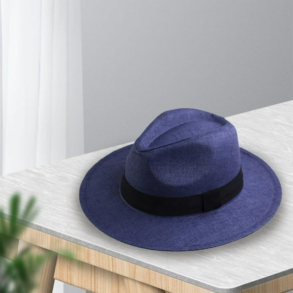 VISALY straw hat Womens Sun Hats Wide Brim | Straw Hats for Summer Wide Brimmed Sun Hats for Women Outdoor Sun Hat Straw Wide Brim Derby Hats for Women Straw Beach Hats for Women