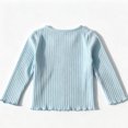 thumbnail image 4 of Grblisyd Girls Button Down Cardigan Kids Long Sleeve Crewneck Uniform Knit Sweater, 4 of 4
