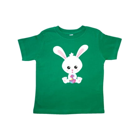 

Inktastic Easter Bunny Little Bunny Dotted Easter Egg Gift Toddler Boy or Toddler Girl T-Shirt