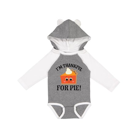 

Inktastic Thanksgiving Pumpkin Pie Gift Baby Boy or Baby Girl Long Sleeve Bodysuit