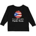 thumbnail image 3 of Inktastic I'm So Cute, I Must Be Puerto Rican Sunflower Puerto Rico Boys or Girls Long Sleeve Toddler T-Shirt, 3 of 5