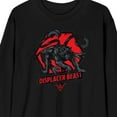 thumbnail image 2 of Dungeons & Dragons Displacer Beast Men's Black Long Sleeve Shirt-3XL, 2 of 3