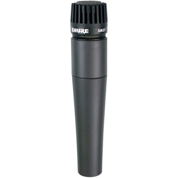 SM57 Professional XLR Dynamic Microphone – Cardioid Mic for Instruments, Amplifiers, Drums & Live Performance Recording (SM57-LC)