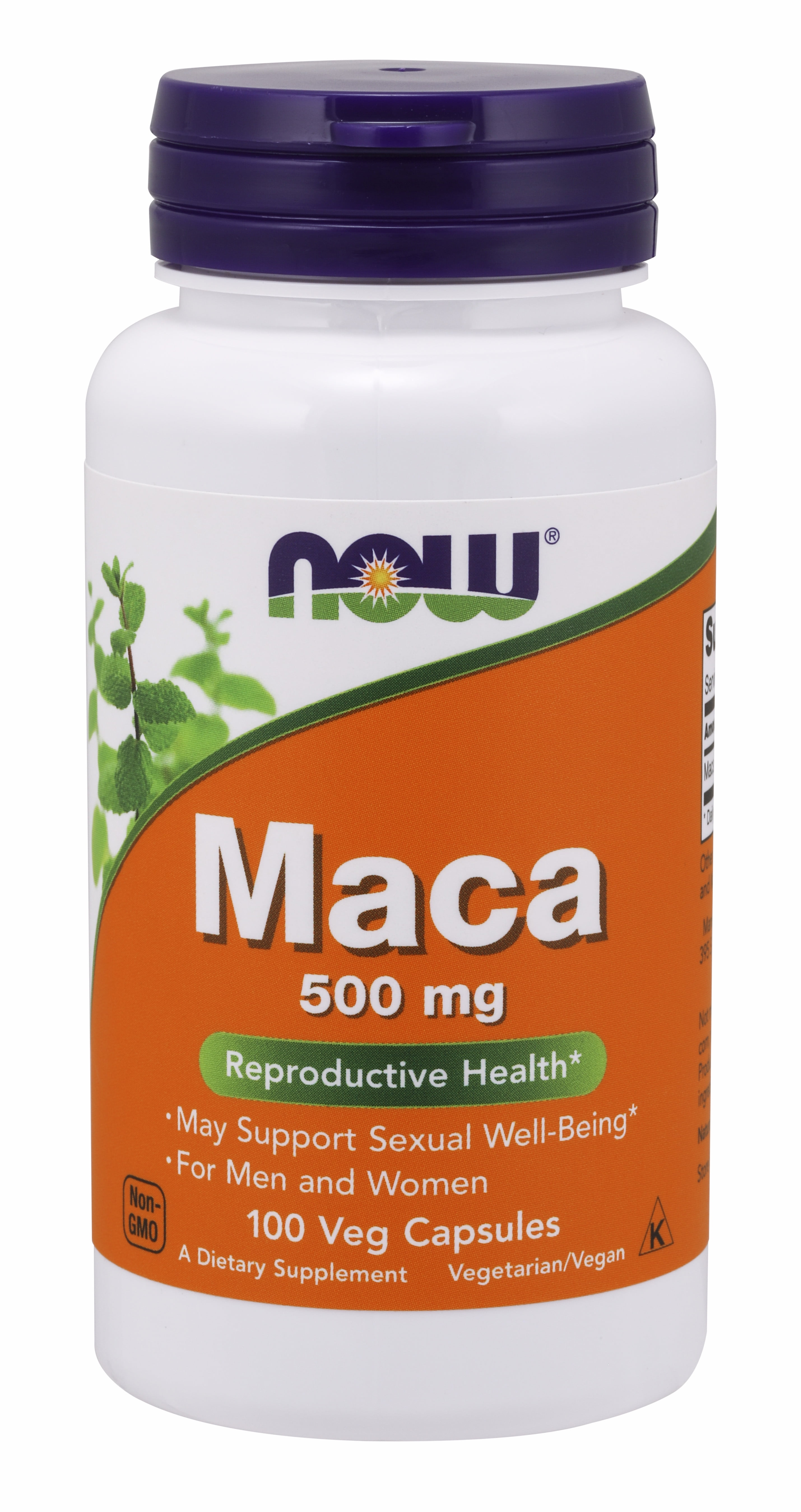 NOW Supplements, Maca (Lepidium meyenii) 500 mg, For Men and Women