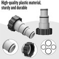 thumbnail image 4 of Adaptador de manguera de piscina A,Adaptador de piscina de 2 piezas A,Adaptador de manguera de repuesto con, 4 of 5