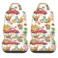 thumbnail image 2 of Fotbe Fall harvest truck pumpkin Pattern Automotive Seat Covers for Cars Trucks and SUVs – Car Seat Covers for Front Seats,Protective Seat Covers,Vehicle Seat Covers, Set of 2, 2 of 9