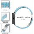 thumbnail image 3 of REQO Resin Bands Compatible with Amazfit Bip 6/Bip 5/Pace/Cheetah/Stratos 2 3/GTR 4/GTR 3/GTR 3 Pro/GTR 2/GTR 2e/GTR 47mm Watch Replacement 22mm Stylish Bracelet Resin Sport Strap Wristbands for GT5, 3 of 8