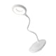 thumbnail image 2 of Luz de escritorio Lámpara LED de escritorio regulable Sala de estar Dormitorio Mesita de noche Luz recargable 6W 4000K, Blanco Inevent EL001552-01B, 2 of 7