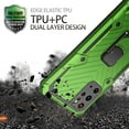 thumbnail image 3 of PBRO Case For Samsung Galaxy S20 Plus Case with Magnetic Ring Holder 360 Degree Rotating Kickstand Dual Layer Hybrid Full-Body Protect Shockproof Drop Proof Impact-Resistant Rugged for S20 Plus Green, 3 of 7