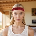 thumbnail image 6 of Unique Bargains 1 Pc Non Slip Headband Dance Shining Headband for Sport Red, 6 of 6
