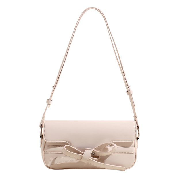 Bolso Mano Hombro Mujer Bowknot Cuero PU para Desplazamientos Viajes