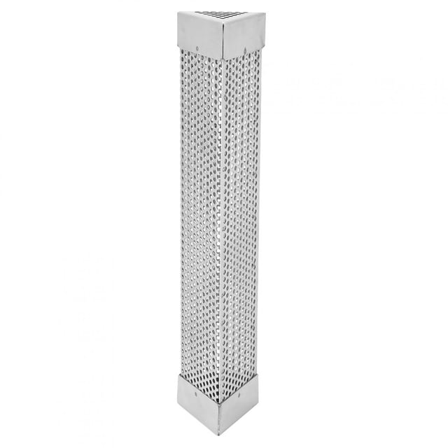 Tubo ahumador de acero inoxidable 304 de 12 pulgadas para barbacoa eléctrica de carbón (forma triangular de 12 pulgadas)