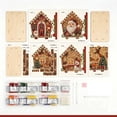 thumbnail image 5 of Clearance DIY Diamond Pearl Painting Wooden House, Christmas Pearl Diamond Art Kit for Adults, Christmas Ornament, Christmas Decoration for Tree Wall Home, Christmas Gift for Kiddo Adult (B), 5 of 6