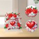 thumbnail image 3 of Acrílico 5D DIY Love Rose Diamond Art Decoración de mesa Mesa de dormitorio Decoración del hogar, 3 of 8