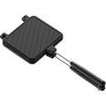 thumbnail image 1 of Foldable Sandwich Grill - Non-Stick Plates, Ergonomic Panini Grill | Durable Sandwich Maker for Breakfast, Grilled Cheese, 1 of 5