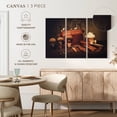 thumbnail image 5 of Elephant Stock Salon Accessories For Men Wall Art - Horizontal Multi Panel Canvas - Living Room Wall Decor - Fashion And Beauty Multi Panel - Brown And Beige Decor - 50" x 32", 5 of 8