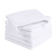 thumbnail image 1 of Super Soft Face Towel Set 6 Pack,Spa Home Cleaning Towel,Microfiber Washcloth Multi-Purpose,White, 1 of 5