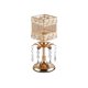 thumbnail image 2 of Candelero de cristal de mesa decorativos modernos Candelabro Candelabro para sala de estar Decoración de inauguración de la casa 26 cm alto, 2 of 8