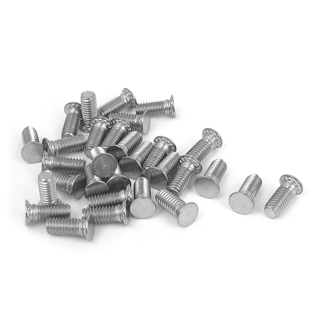 M4x10mm Flush Head Stainless Steel Self Clinching Threaded Studs