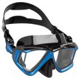 thumbnail image 2 of Visor Máscara Adulto CRESSI  Liberty Quattro Negro/Azul Cuatro Lentes Transparentes Amplia Visión, 2 of 6