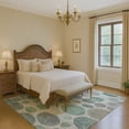 thumbnail image 7 of Addison Rugs Mayfield Premium Machine Washable Transitional Geometric Sage Rectangle Rug, 9' x 12', 7 of 7
