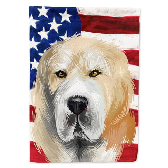 Caroline's Treasures Central Asian Shepherd Dog Flag Garden Flag