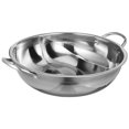thumbnail image 1 of HLONK Hot Pot with Divider Stainless Steel Hot Pot Divided Hot Pot Pan Household Hot Pot Stock Pot, 1 of 5