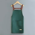 thumbnail image 4 of Cheers Cooking Apron Breathable Waterproof PVC Adjustable Halter Adult Cleaning Apron Kitchenware Supplies, 4 of 7