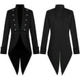 thumbnail image 1 of TIEVOSA COS European and Tuxedo Mes Windbreaker Mid Length Retro Halloween, 1 of 8