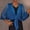 Blue, variant on BLTIBY Womens Hollow Out Cover Up Short Knit Cardigan Shawl Wrap Front Batwing Sleeve Sun Protection Cover ups Red Free Size