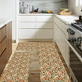 thumbnail image 6 of Boho Mushroom Print Kitchen Rugs Sets of 3,Non Slip Rubber Kitchen Mats for Floor Vintage Farmhouse Washable Kitchen Area Rugs Floor Carpet Runners for Hallway Laundry Room, 6 of 6