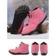 thumbnail image 2 of Zapatos para mujer, otoño/invierno, nieve, calidez, transpirabilidad, caña alta, informales, de algodón, para parejas, zapatillas para correr, botas vaqueras., 2 of 6