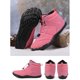 thumbnail image 2 of Zapatos para mujer, otoño/invierno, nieve, calidez, transpirabilidad, caña alta, informales, de algodón, para parejas, zapatillas para correr, botas vaqueras., 2 of 6