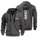 thumbnail image 4 of 2024 Nueva sudadera con capucha informal para hombre, con cremallera, abrigo, tendencia de moda, cárdigan de color sólido, sudadera con capucha para fitness, cómoda, 4 of 5
