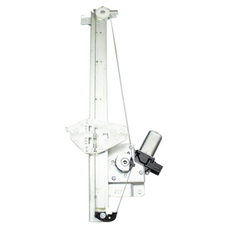 TRQ Front Window Regulator with Motor Assembly LH for Acura MDX New WRA65327