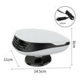 thumbnail image 2 of 12V Car Heater Quick Heating Winter Heating Warmer for SUV Vehicles Car, 2 of 8