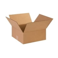 SCT Lock-Corner Pizza Boxes - 14x14x1.88 Inches, White Paper, 100 Per Carton, Clay-Coated Exterior