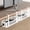 White-13.4"-2 Pack, variant on Under Desk Cable Management Large 16" Box For Table Thickness Up To 3" Wire Cord Organizer With Clamp No Drill (black)