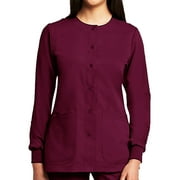 Grey's Anatomy 'Grey's Anatomy' Round Neck Scrub Jacket Scrub Jacket