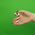 thumbnail image 2 of Peppermint Candy Cane Embroidered Iron On Patch, 2 of 2