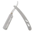 thumbnail image 2 of Navaja de afeitar de acero inoxidable, plegable y recta, con cuchilla reemplazable (77), 2 of 12