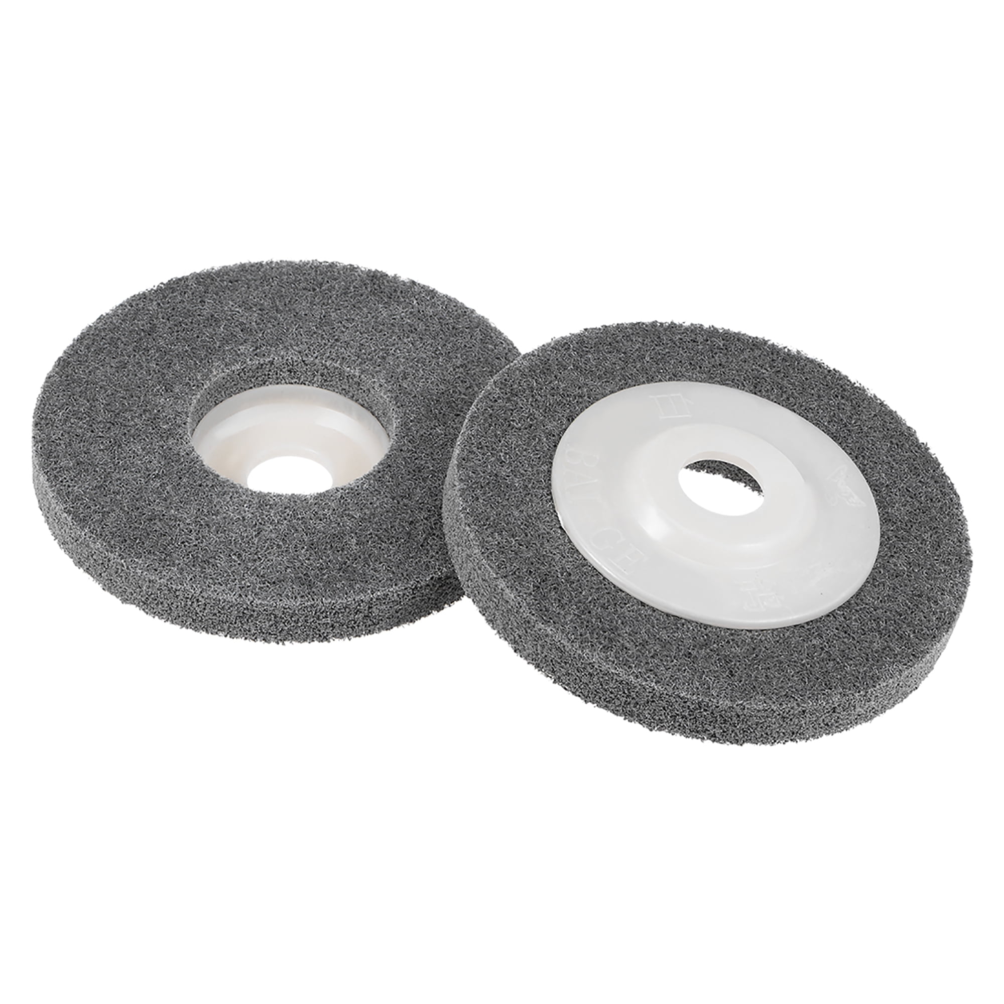 4 Inch Nylon Fiber Polishing Wheel Sanding Disc for Angle Grinders 2 Pcs