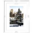 thumbnail image 5 of Art.com Entrance View to the Wollman Skating Rink of Central Park with a Snow Lamppost Art Print by Philippe Hugonnard, White Frame Wall Art, 23" x 29", 5 of 5