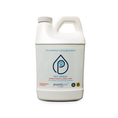 UPC: 0859646003346 | PUREFY Pet Spray (68oz Refill) Eliminate Pet Inanimate Allergens and Pet Urine from the Environment. Precent Marking. Pet Odor Eliminator. Unscented. No residue. Pet Friendly. Ready to Use.