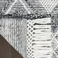thumbnail image 6 of Nourison Home Moroccan Contemporary Grey/Ivory 5'3" x 7'6" Area Rug, 6 of 9