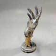 thumbnail image 4 of Cyberpunk Mechanical Hand Resin Craft Figurine, Xbox Switch Controller Desktop Stand, Sci-Fi Style Home Decor (Mechanical Hand A), 4 of 8
