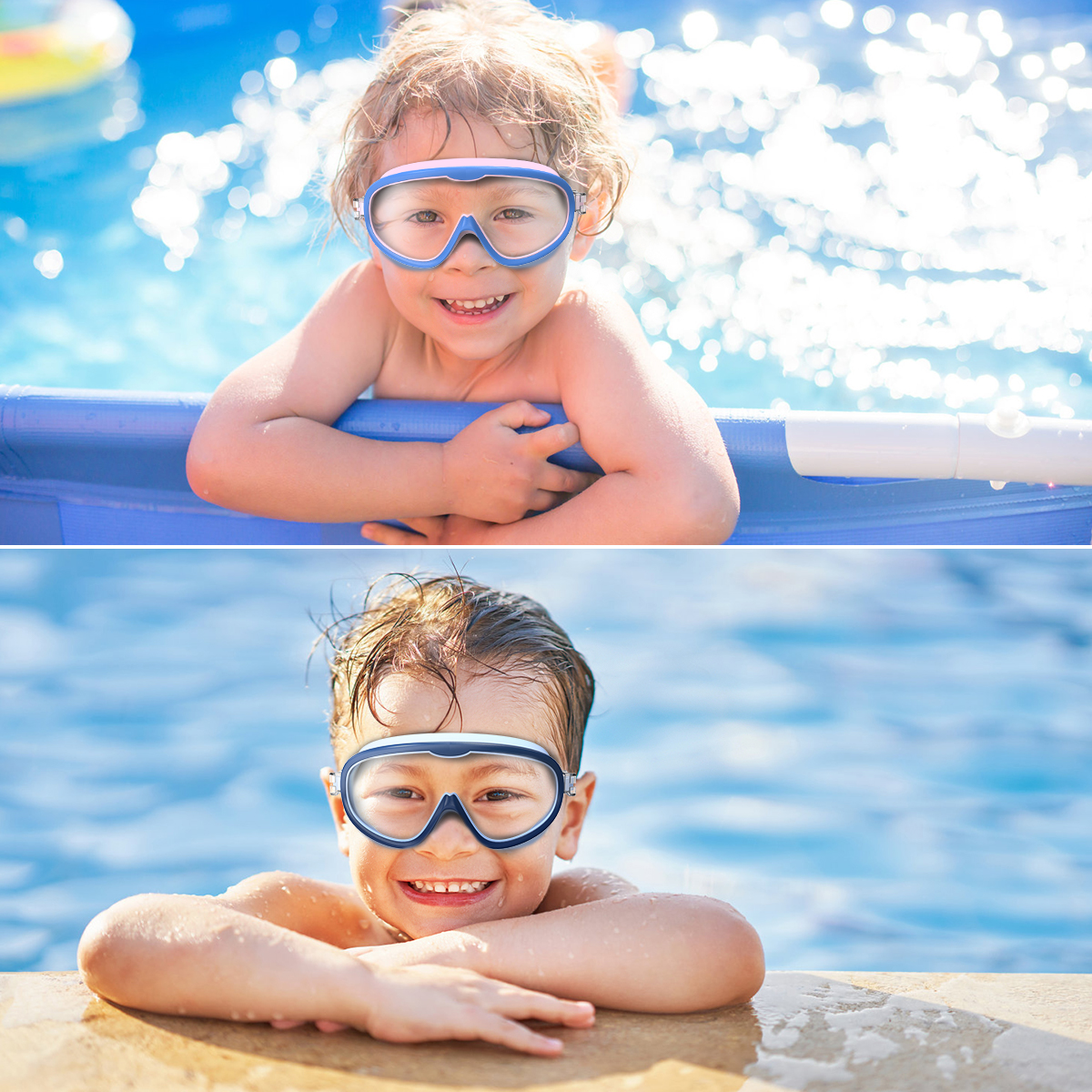 GPED Kids Swim Goggles 2-Pack, Anti-Fog, Ages 3-15 photo 6