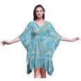 thumbnail image 1 of Bimba Kaftan de Vacances pour Femmes Robe Midi de Plage Couverture-4x-5x, 1 of 5